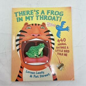 There's a Frog in My Throat! Book